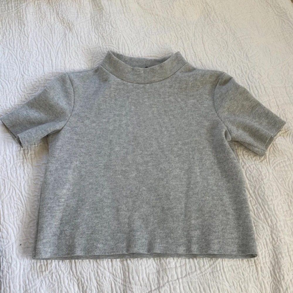 ZARA Mock Neck Top